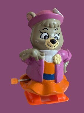 10/$25 1992 Boley Hanna-Barbera Cindy Bear Wind-up Walking Figure
